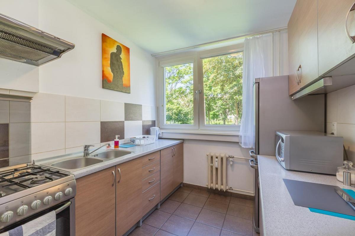 Art Zachodnia Wroclaw Appartement Buitenkant foto